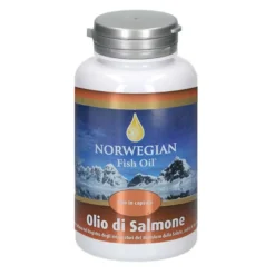 Olio Salmone Integratore Controllo Colesterolo 180 Capsule