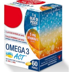 Omega 3 Act Integratore Controllo Funzione Cardiaca 60 Perle