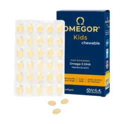 Omegor Kids 2 confezioni da 60 Compresse Masticabili