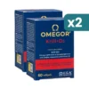 Omegor Krill D3 Integratore Sistema Immunitario 2 confezioni da 60 Capsule
