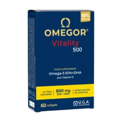 Omegor Vitality 500 Integratore Alimentare 60 Capsule