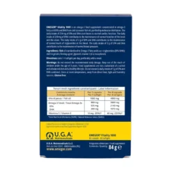 Omegor Vitality 1000 salute cardiovascolare bipacco 2x60 capsule
