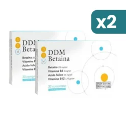 Omeopiacenza Ddm Betaina 2 confezioni da 30 Compresse