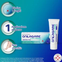 Onilaqare 0,25% Crema Micosi 20g
