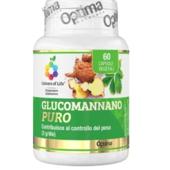 Optima Glucomannano Puro Integratore Controllo Del Peso 60 Capsule
