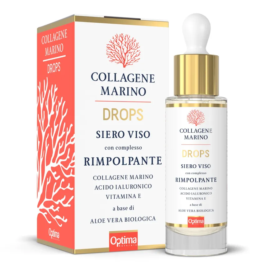 Optima Natura Collagene Marino Siero Viso Anti-eta 30ml
