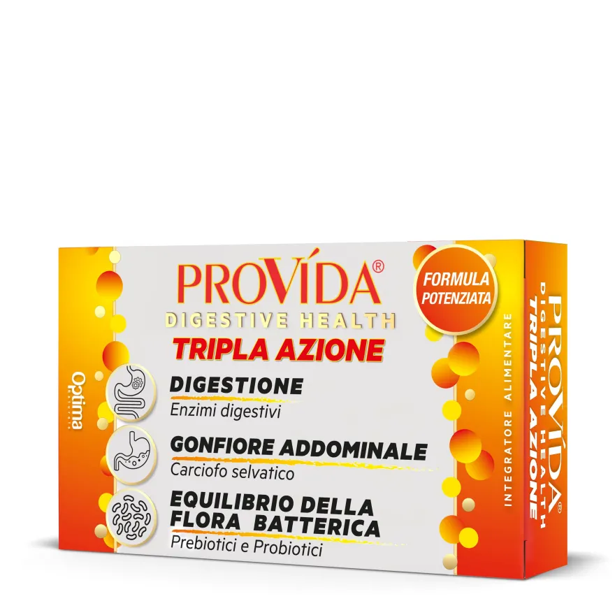 Optima Naturals Provida Tripla Azione Integratore 30 Capsule