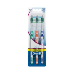 Oral-b 123 Classic Care Spazzolino Manuale Set 3 Pezzi