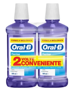 Oral-b Fluorisense Collutorio Anti Carie 2x500ml