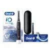 Oral-b Spazzolino Elettrico Io 6 Nero + 2 Testine + 1 Custodia Da Viaggio + 1 Dentifricio Advanced Prevenzione Tartaro