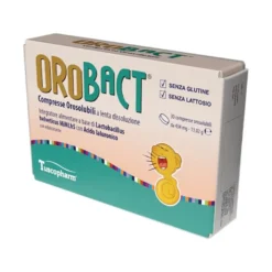 Orobact Integratore Fermenti Lattici 30 Compresse Orosolubili