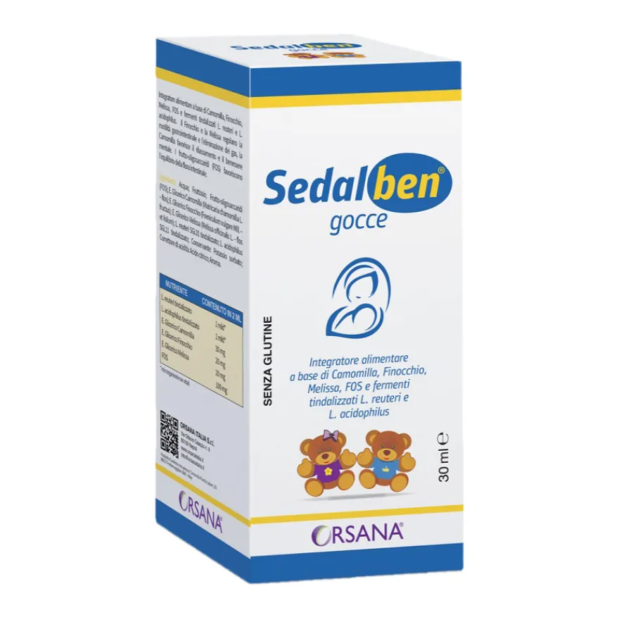 Orsana Italia Sedalben Integratore Benessere Intestinale Frutti Di Bosco Gocce 30ml