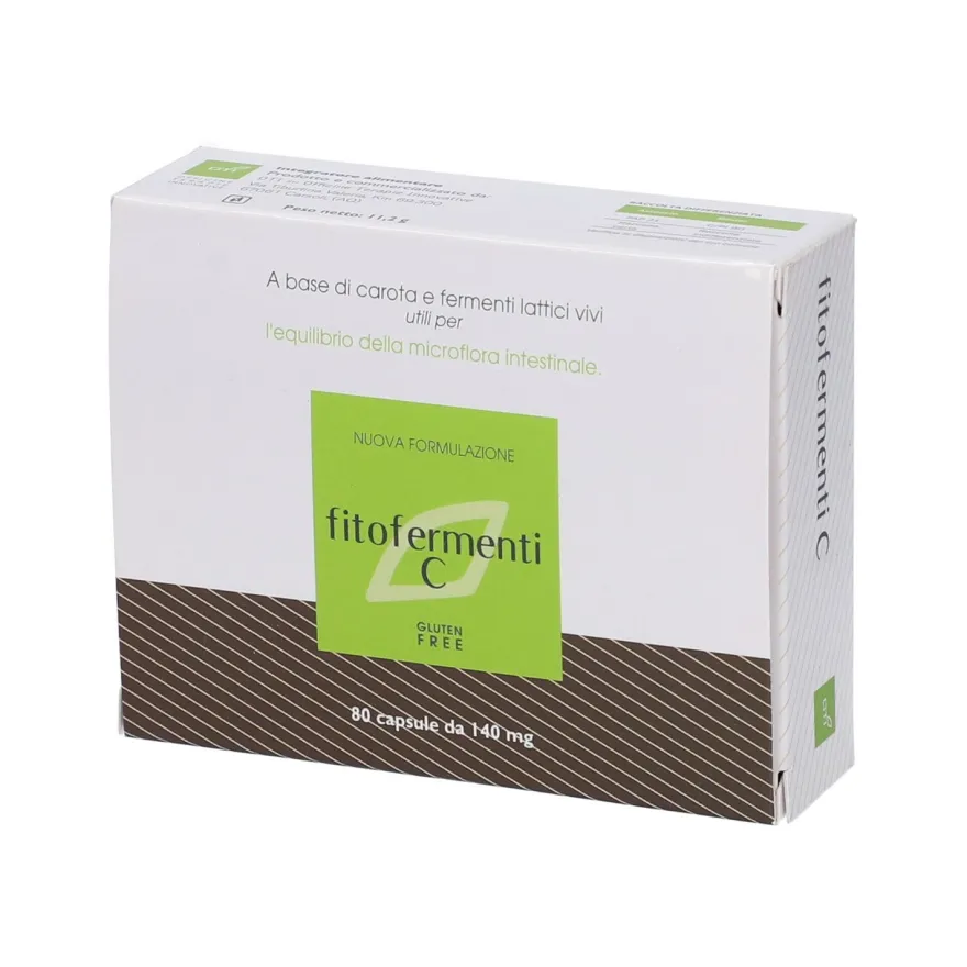 Oti Fitofermenti C Integratore Fermenti Lattici 80 Capsule