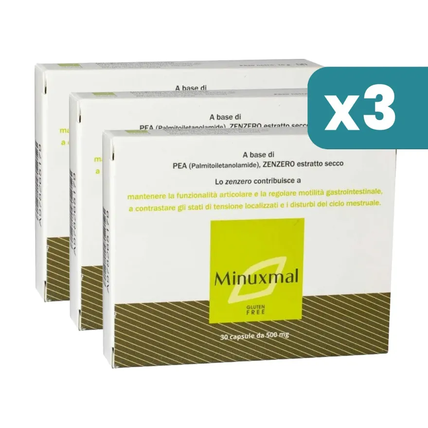 Oti Minuxmal integratore articolazioni e muscoli tripacco 3x30 capsule