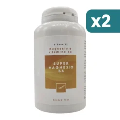 Oti Super Magnesio B6 Integratore Magnesio Citrato E Vitamina B6 2 confezioni da 160g