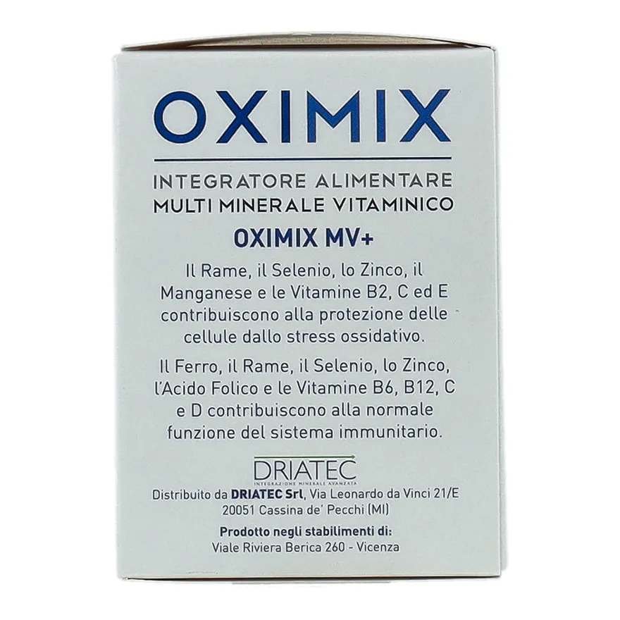 Oximix Mv+ Integratore Multivitaminico/minerale 60 Capsule