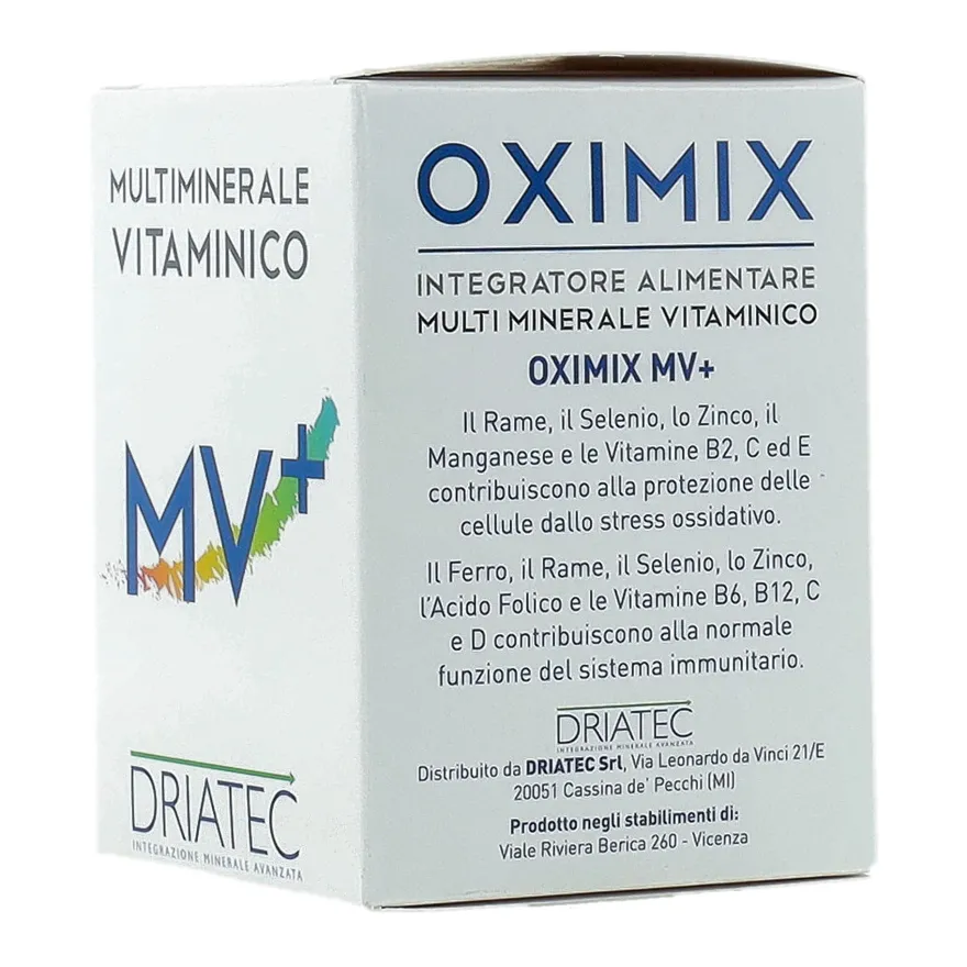 Oximix Mv+ Integratore Multivitaminico/minerale 60 Capsule