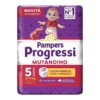 Pampers Progressi Mutandino Junior Taglia 5 12-18kg 17 Pezzi