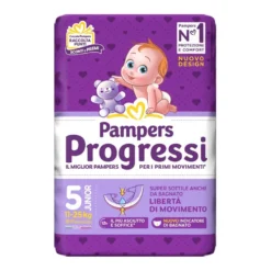 Pampers Progressi Pannolini 5 Junior 11-25kg 18 Pezzi