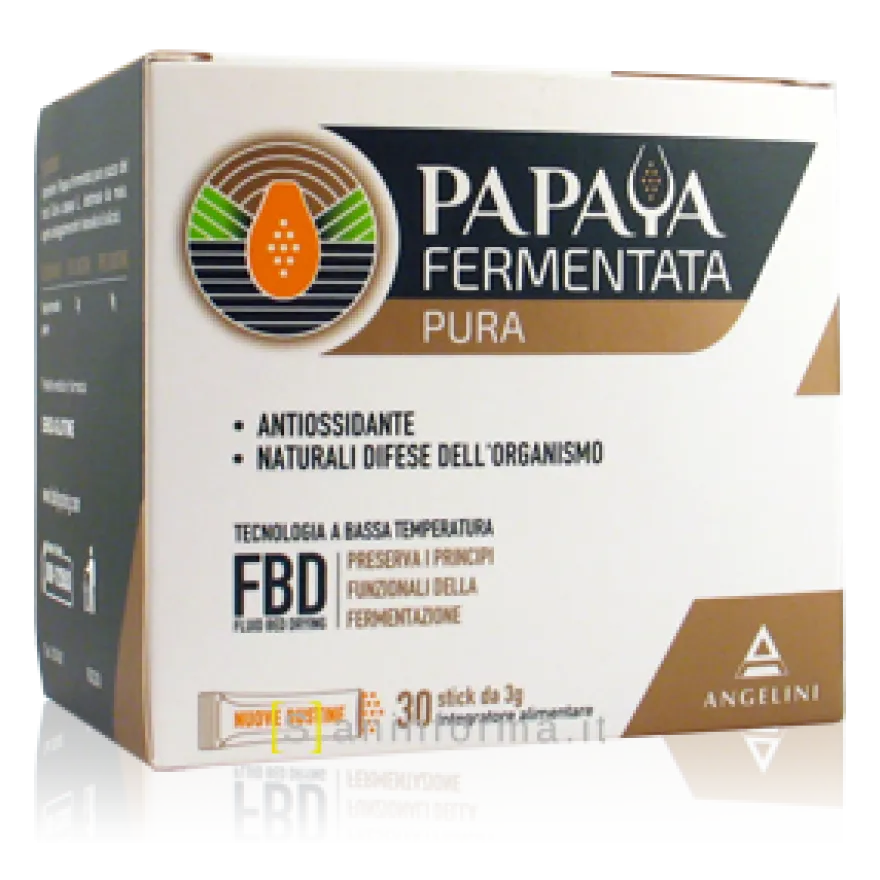 Papaya Fermentata Pura 30 Buste Angelini