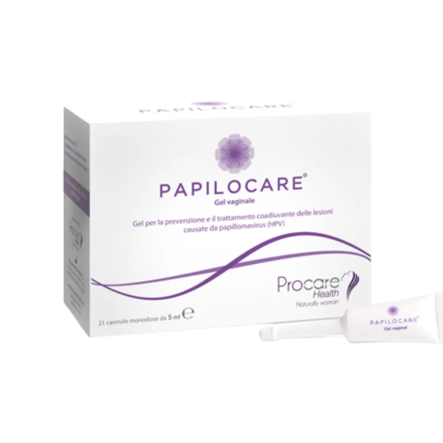 Papilocare Gel Vaginale Prevenzione Lesioni Hpv 21 Cannule Monodose