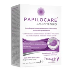 Papilocare Immunocaps Integratore Per Difese Immunitarie E Benessere Cervico-vaginale 30 Capsule