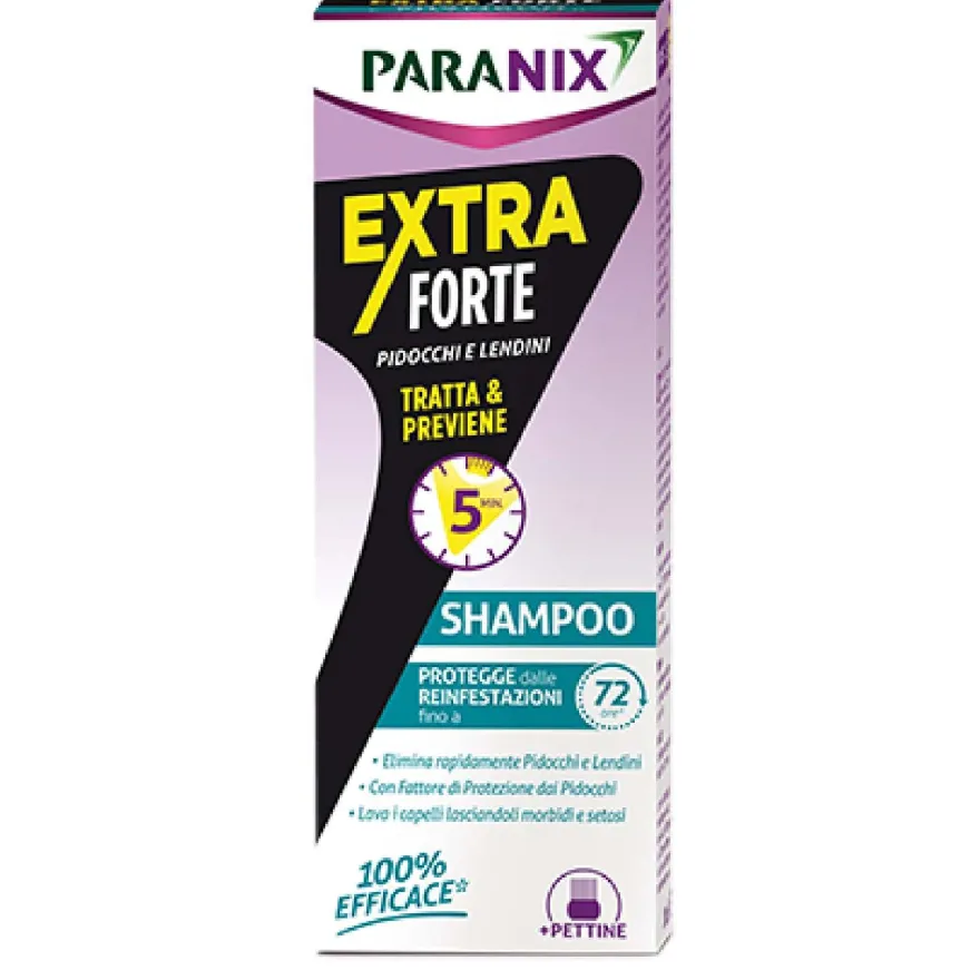 Paranix Shampoo Extra Forte Contro Pidocchi 200ml