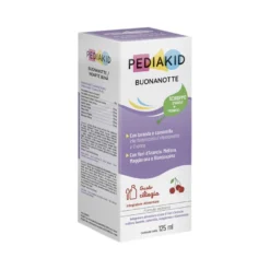 Pediakid Buonanotte Integratore Sonno Bambini Sciroppo Gusto Ciliegia 125ml