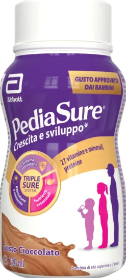 Pediasure Crescita Sviluppo Cioccolato 4x200ml