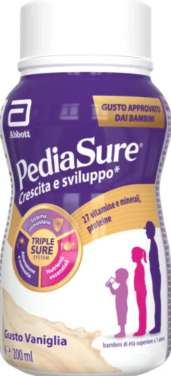 Pediasure Crescita Sviluppo Vaniglia 4x200ml