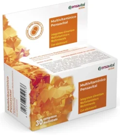 Pensavital Active Multivitaminico Integratore Multivitaminico E Multiminerale 30 Compresse