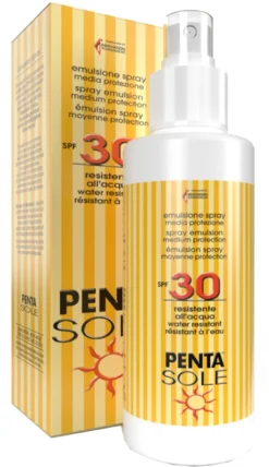 Penta Sole Emulsione Spray Media Protezione Resistente All'acqua Spf30 100ml