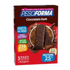 Pesoforma Barretta Cioccolato Dark 5 Pasti 10 Pezzi