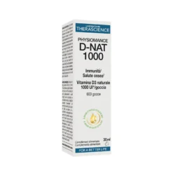 Physiomance D-nat 1000 Integratore Vitamina D3 Immunit&agrave; E Salute Ossea 20ml