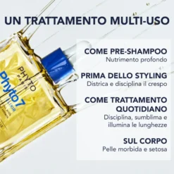 Phyto Elixir Olio Sublimante Disciplinante Per Capelli Secchi 100ml