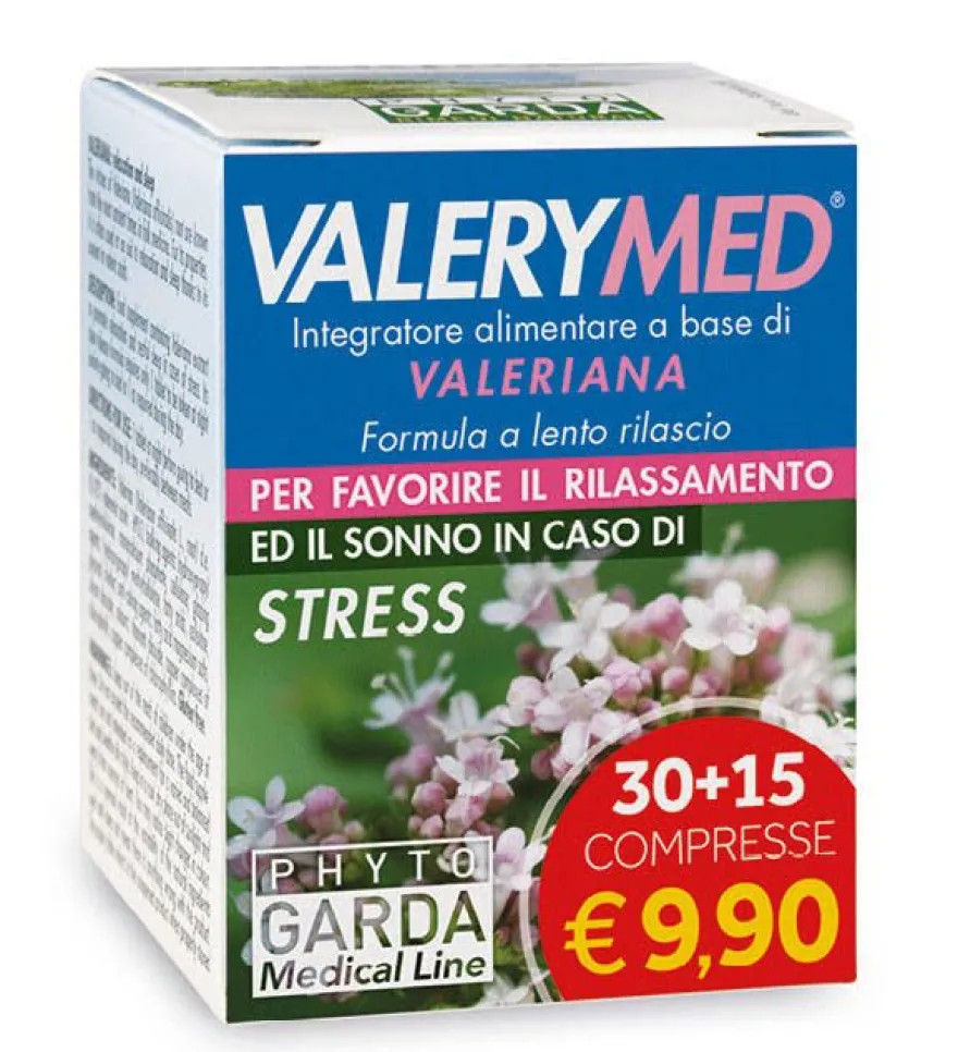 Phyto Garda Valerymed Integratore Rilassamento 45 Compresse