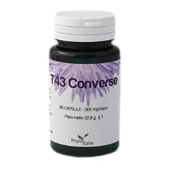 Phytoitalia T43 Converse Integratore Benessere Tiroide 60 Capsule