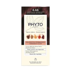 Phyto Phytocolor Color Kit 6,66 Castano Intenso Rosso Ciliegia Tinta Capelli