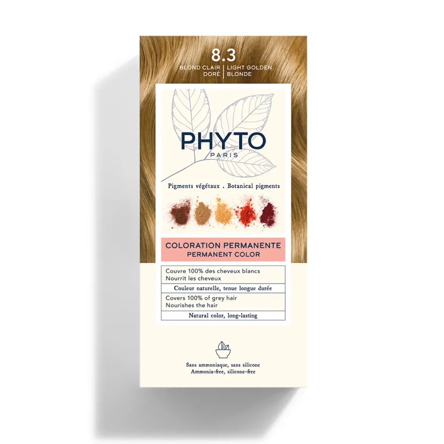 Phyto Phytocolor Kit Colorazione Capelli 8.3 Biondo Chiaro Dorato