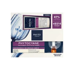 Phyto Phytocyane Trattamento Anticaduta Capelli Donna Siero 12 Fiale + Shampoo 100ml