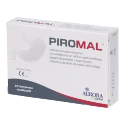 Piromal Dispositivo Per Reflusso E Iperacidità Gastrica 24 Compresse