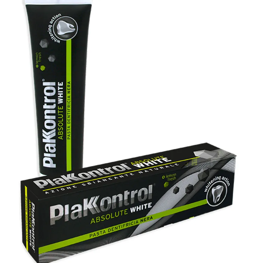 Plakkontrol Absolute White Dentifricio Sbiancante 75ml