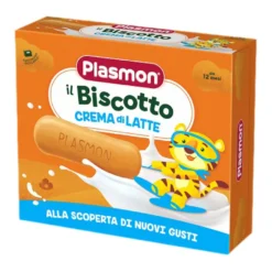 Plasmon Biscotto Crema Latte 40g 8 Pezzi