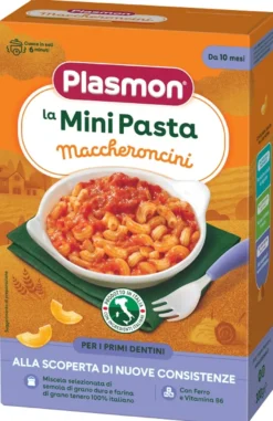 Plasmon La Mini Pasta Maccheroncini Primi Dentini Da 10 Mesi 300g