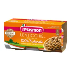 Plasmon Omogeneizzato Lenticchie Con Carote 80g 2 Pezzi