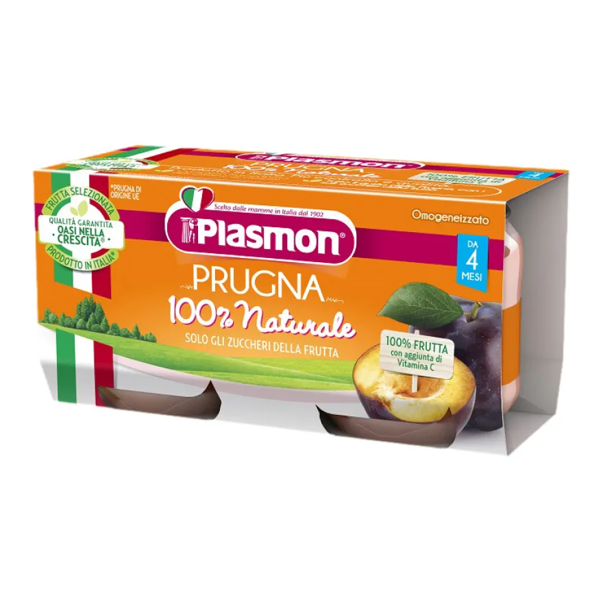 Plasmon Omogeneizzato Prugna 2x80g