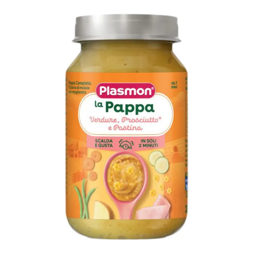 Plasmon Pappa Verdure Prosciutto 200g 1 Vasetto