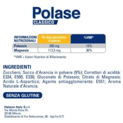 Polase Classico Bipacco Magnesio E Potassio Gusto Arancia 2 Confezioni Da 36 Bustine