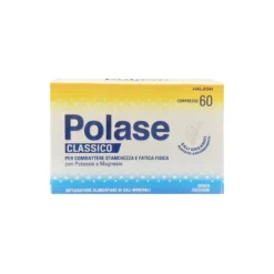 Polase Classico Magnesio E Potassio Integratore Alimentare Sali Minerali Senza Zucchero 60 Compresse