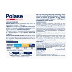 Polase Plus Magnesio e Potassio gusto arancia bipacco 2x36 bustine